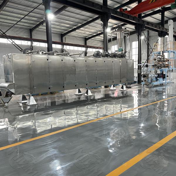 Пшеница рис кукуруза обезжиренная соевая мука Пищевая экструзия для домашних животных Рыбная корма Экструзионная машина