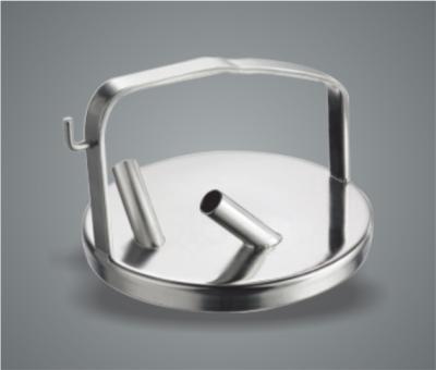 Atualizar utensílios de cozinha tampa de aço inoxidável durável elegante