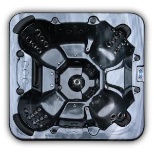 Luxury Large Acrylic Outdoor Spa Hot Tubs Whirlpools Bathtub For 6-7 People