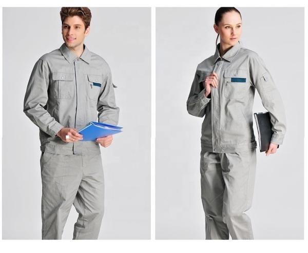 2022 Work Clothing Sets for Men Long Sleeve Jacket and Pants Two Pieces Gender Unisex