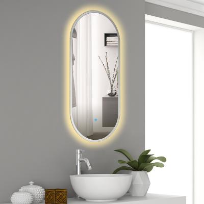 The New Favorite of Modern Bathrooms! Oval Illuminated Bathroom Mirror, Reshaping Spatial Aesthetics and Experience