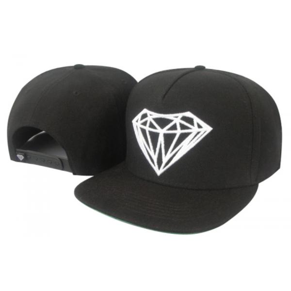 Blank Acrylic Wool Snapback Baseball Caps Woven Label 7 Hole Plastic Closure