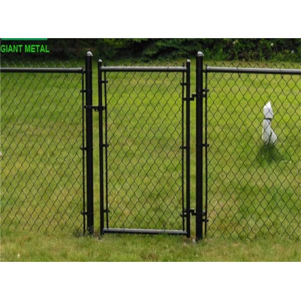 anti corrosion Powder Coated 8 Ft Chain Link Fence Gate