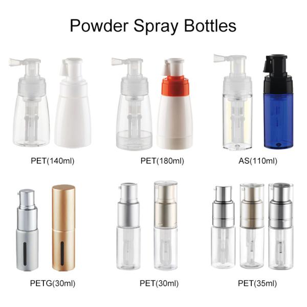 180 ml de plástico transparente cilíndrico liso com preto Spary para frasco de pulverização