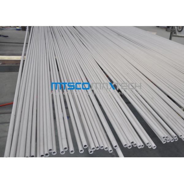 Petroleum Cold Rolled Duplex Stainless Steel Tube 6096MM Length PED Certification