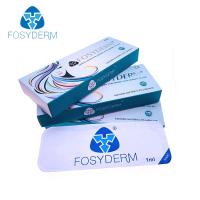 A cruz de Fosyderm 2ml ligou injeções faciais ácidas hialurónicas do bordo cutâneo do enchimento