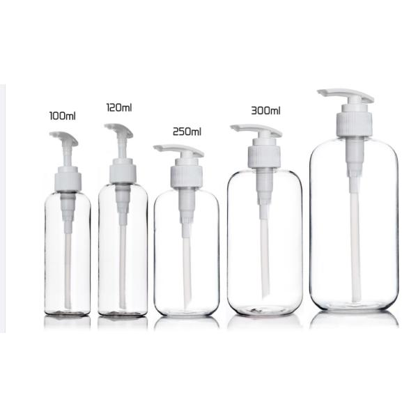 Silk Screen Body Lotion Bottles Hot Stamping 300ml 360ml