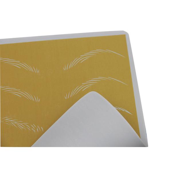 Natural Rubber Material Tattoo Practice Skin Cosmetic Permanent Makeup Eyebrows / Lip Practice Skin For Beginner