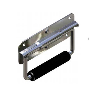 Electroplating Rubber Grips Heavy Duty Surface Mount Spring Loaded Handle