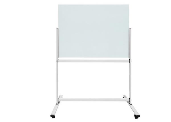 Free Standing Magnetic Glass Whiteboard , Simply Glass Wipe Boards