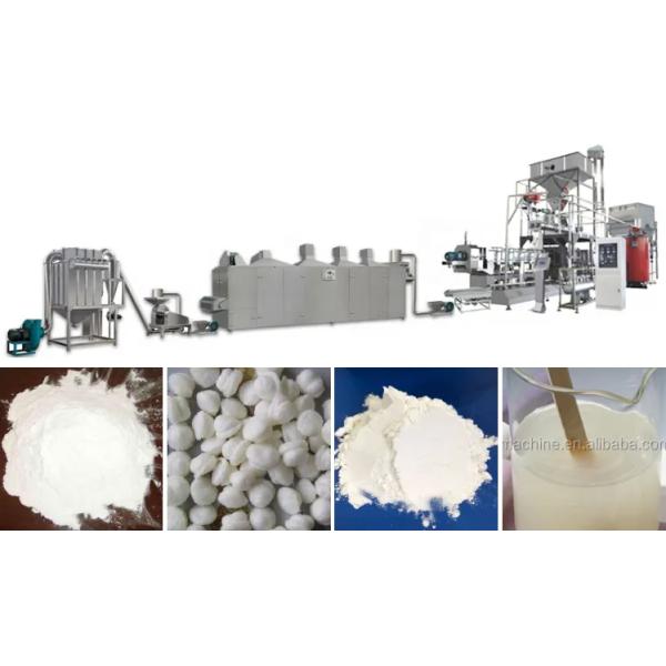 Industrial Modified Tapioca Starch Corn Starch Production Line 500kg/h