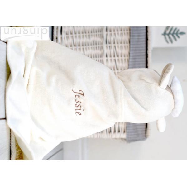 100% Cotton Hooded Baby Bath Towels ,Toddler Hooded Towels With Embroidery Logo 