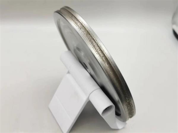 D91 C50 galvanizou Diamond Grinding Wheel For Glass com entalhe 150 16 3,5