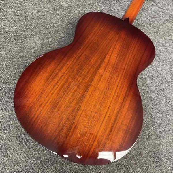 Custom 43 Inch KOA Wood Jumbo Acoustic Guitar with BB Band Electronic