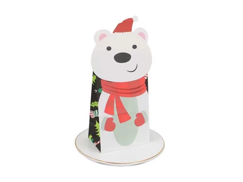 сумки подарка бумаги Xmas 12*18*20.5cm