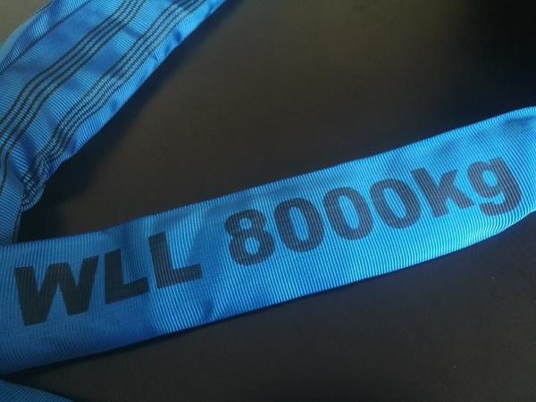 Wll 8ton Endless Round Sling Accroding To En1492-2 Standard TUV CE GS Approved