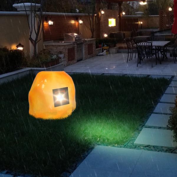 LED Stone Spot Light Outdoor Lawn Decorative Light Bright Landscape Resin Stone Lamp Garden Light