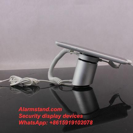COMER anti-lost alarm Aluminum Cell Phone Holder Mobile Phone Stand Universal Desktop Charging Dock for iPhone Huawei/LG