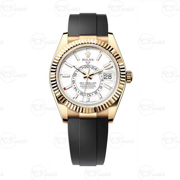 Sky Dweller Rolex Automatic Watch Super Clone M3369238 42MM Movement 9002