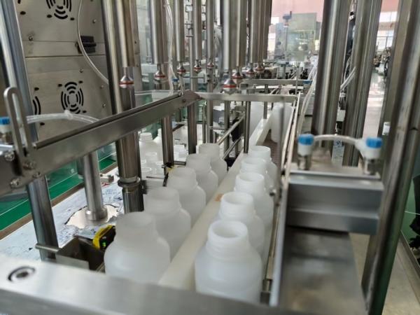 Automatic Cosmetic Filling Machine, Liquid Filling Machine for Cosmetics — Suitable for 10-500ml, Ideal for Various Cosmetics, Compliant with GMP and FDA Standards
