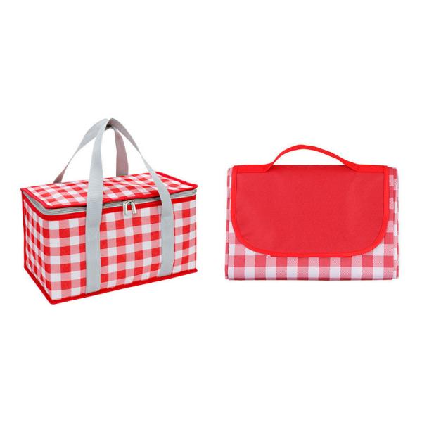 25L Aluminum Film Camping Lunch Bag Picnic Folding  Extra Large Insulated Cooler Bags