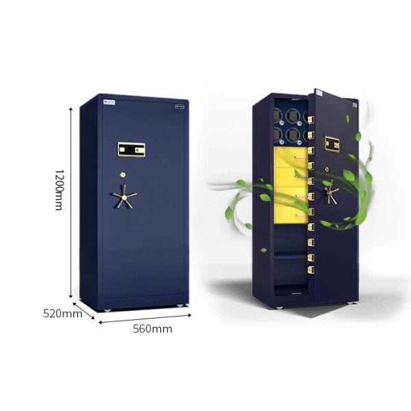 Best Home Jewelry Watch Winder Safe Biometric Fingerprint Lock Small