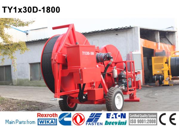 Transmission Line Stringing Equipment Tension Stringing 30kN Hydraulic Tensioner