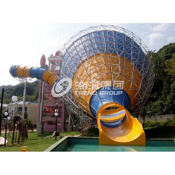 стеклоткань высоты платформы 14.6м сползает для аквапарк, торнадо взрослой стеклоткани супер