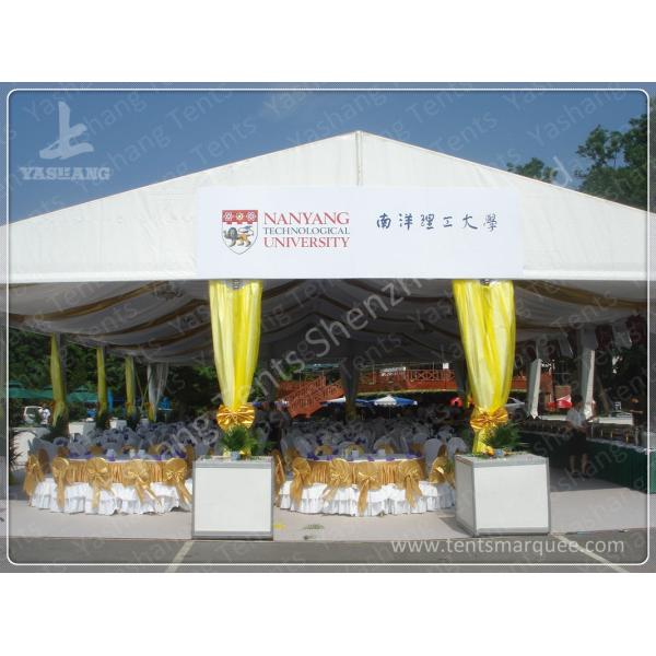 5x5M Wind Resistant High Peak Tension Tents Stainless Aluminum Framed