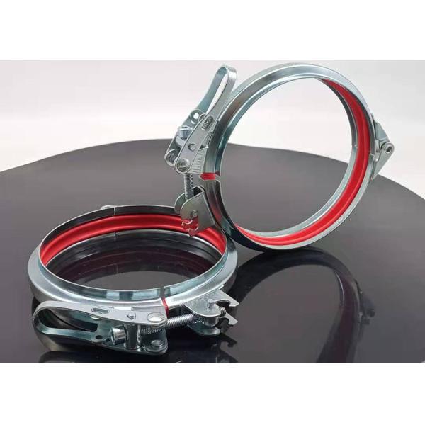 Spiral Pipe Connector Bolt Ventilate 140MM Galvanized Pipe Hangers