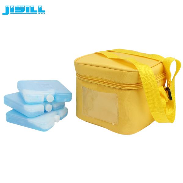 10*10*2 CM Mini Ice Packs For Food Cold and Fresh / HDPE Plastic Ice Blocks For Coolers For Food Frozen
