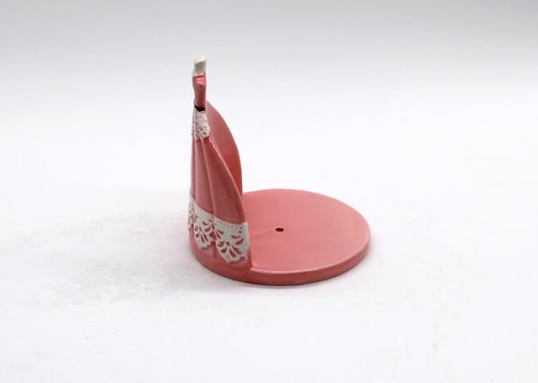 Handmade Ballet Dress Design Pink Napkin Holder , Earthenware Table Napkin Holders