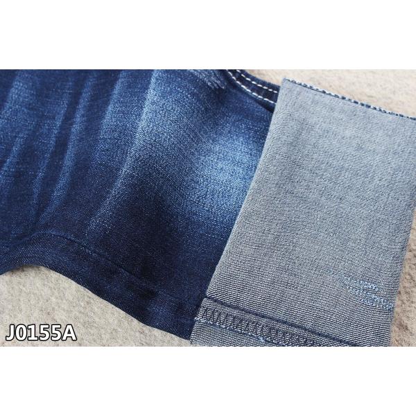8.3oz Stretch Soft TR Denim Twill Fabric With OA Slubby Yarn