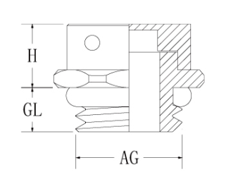 Screw In Nylon M12 Plastic Vent Plug For Entertainment Lighting , CE Passed