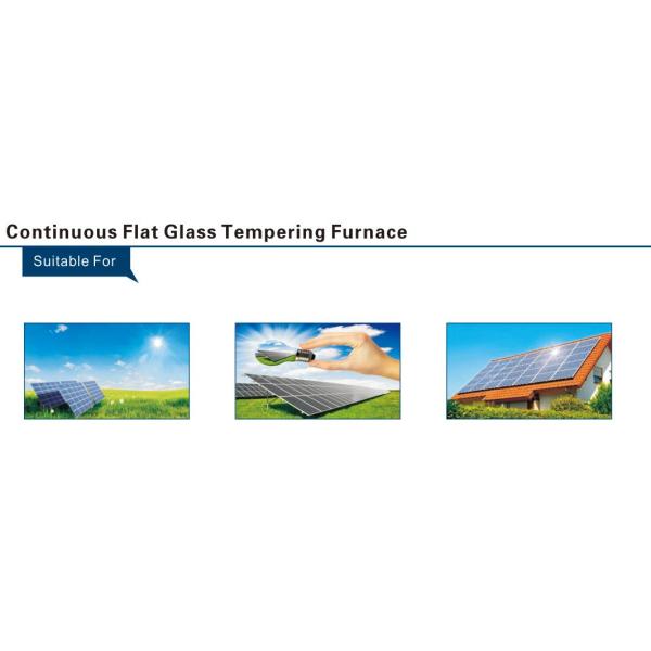 Photovoltaic solar glass Continuous Type Flat Glass Tempering furnace Solar Glass Making Machine