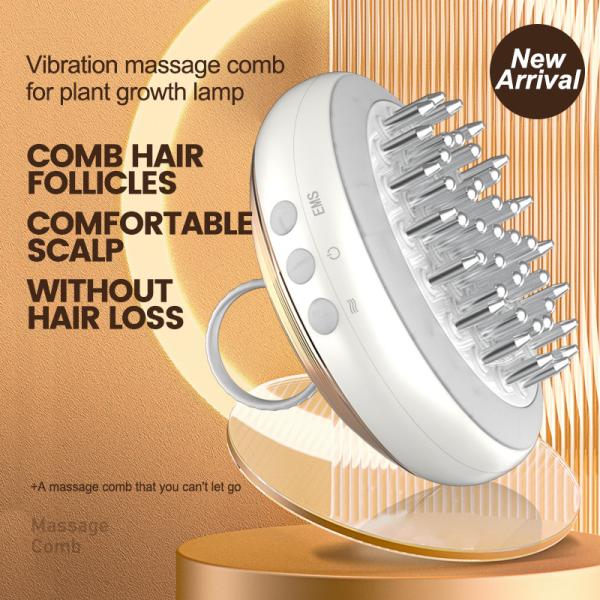 271g Ionic Hair Growth Comb Self-Care Pet Hair Laser Brush for Hair Regrowth Treatment