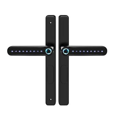 Digital Ttlock Digital Door Lock Black Password Card With IC Card
