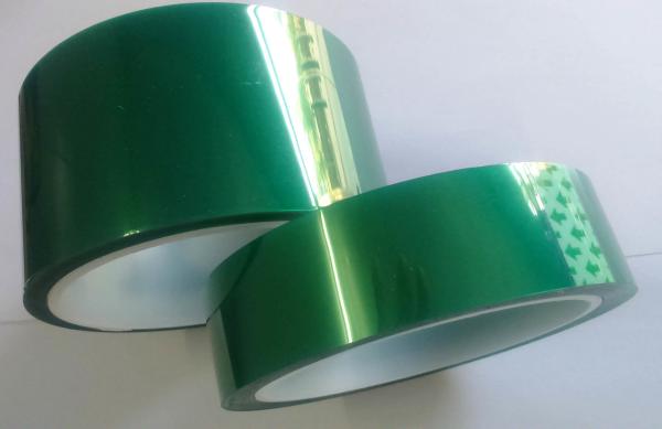 PET a obscuridade do filme - isolação resistente de alta temperatura verde do mascaramento da fita nenhuma impressão