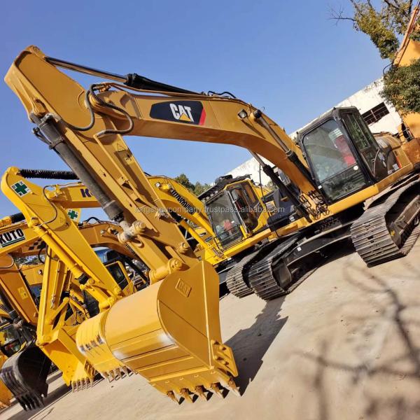 Used Caterpillar 320D Excavators Original CAT 320D 20 Ton Excavator with Consumption