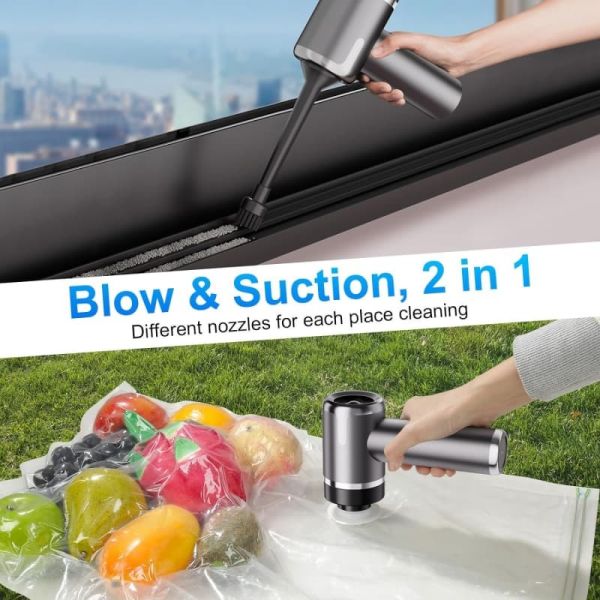 8000Pa High Power Handheld Vacuum Cleaner Cordless 3 In 1 Portable Vacuum Cleaner