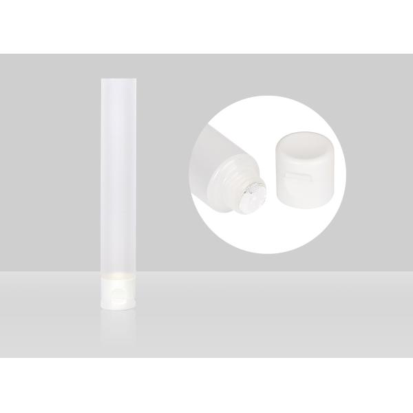 tubes en plastique vides faits sur commande de compression de 3-10ml D16mm avec les tubes de empaquetage cosmétiques de chapeaux