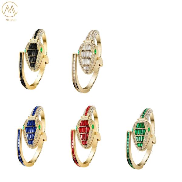 Miler Fashion Creative Senior Sense Pointer Montres pour femmes avec coquille de diamant