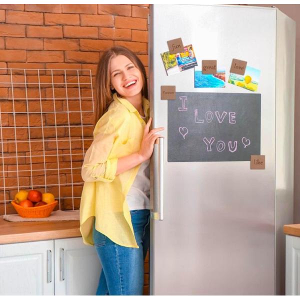 Best Selling Laser Engraving Blanks 12 Pcs Decorative Wooden Customize Refrigerator Magnets