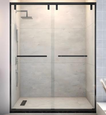 Rust Resistance Shower Glass Wall Profile High Precision For Dry Wet Separation