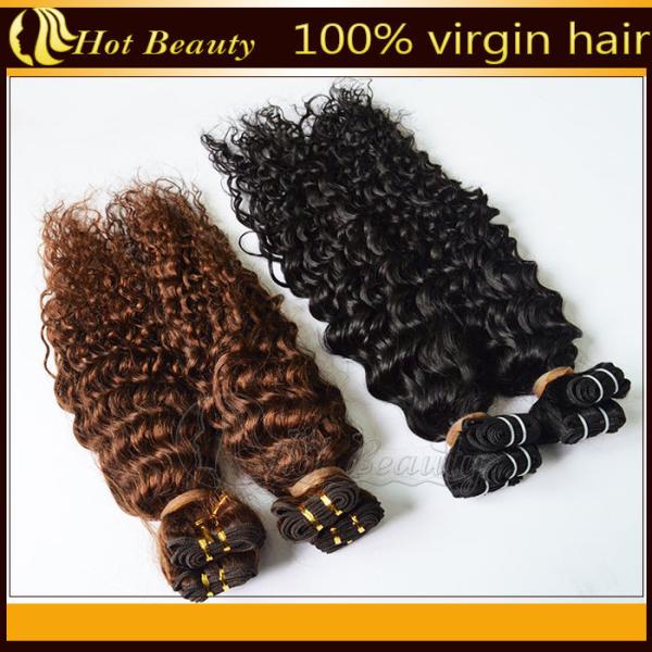 Deep Wave Indian Non Remy Human Hair Weaving Nautral Color OEM ODM