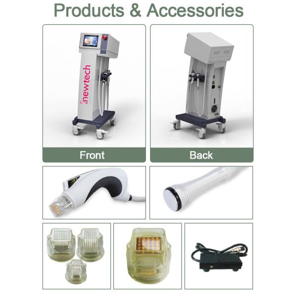 Приборы RF Microneedling машины красоты MRF SRF 200W частичные RF