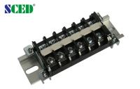 O PWB almofada o conector do terminal de parafuso do preto do PC do bloco terminal 11.50mm 600V 30A da montagem