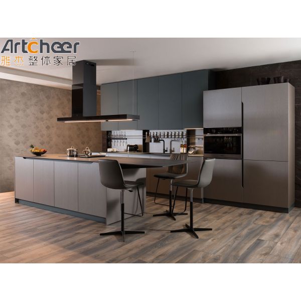 European Style Kitchen Cabinets with Customized Color and Eco-Friendly Material for Modern Kitchens