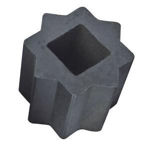 Double square adapter reducing star for pneumatic actuator valve