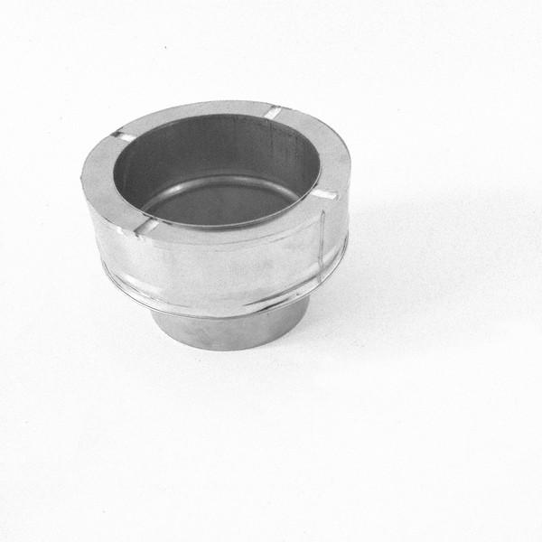 Ceramic Fibers Insulated Spigot Adaptor Stove Pipe Fittings For Stove Chimney Systems